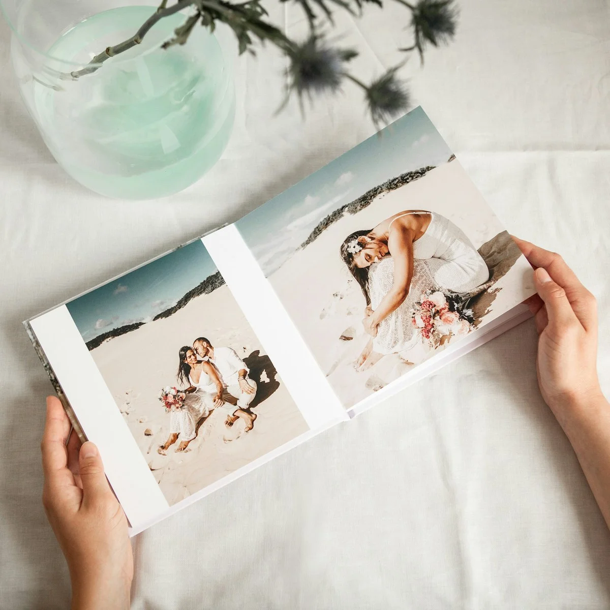 álbum de foto de bodas